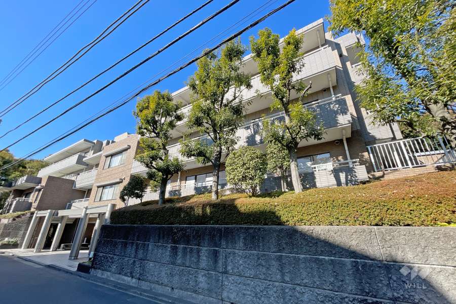 シティコート広尾の外観（北東側から）