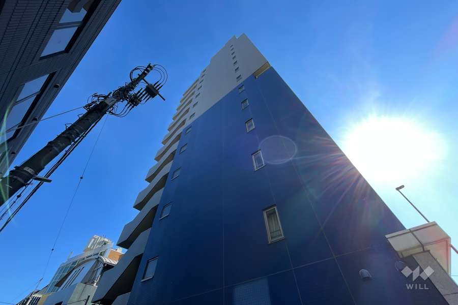 シテリオ渋谷松濤の外観（北西側から）