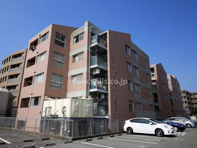 パレ武庫之荘本町の外観（南東側から）