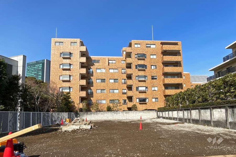 シャンボール常盤松の外観（南側から）