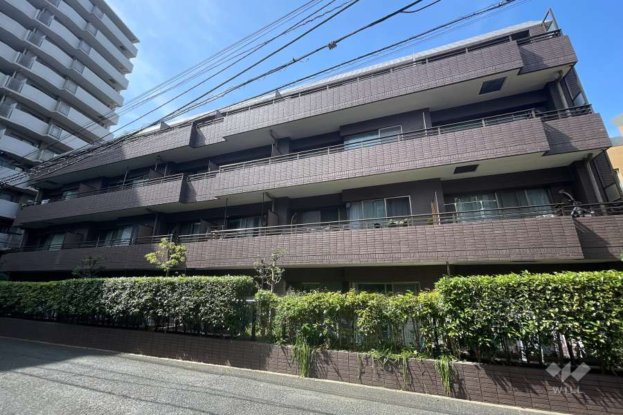 スカーラ渋谷松濤南の外観（南東側から）