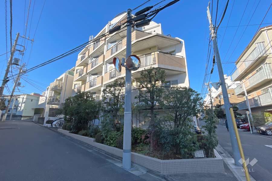 マンションの外観（北東側から）