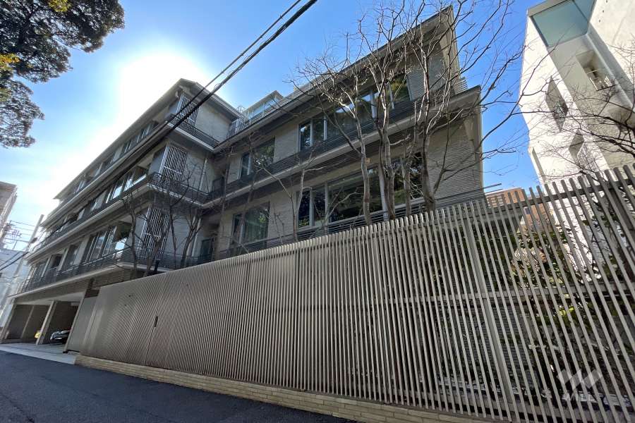 パークハウス常磐松の外観（北東側から）