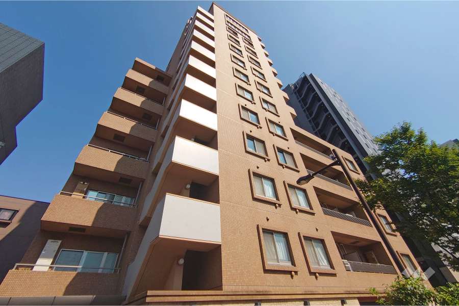 ビバリーホームズ松濤の外観（北西側から）