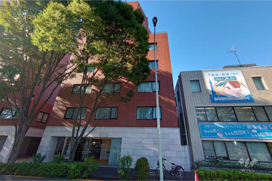 ペアシティ代々木大山アネックスイーストの外観（南東側から）