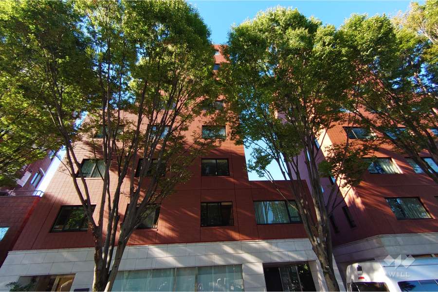 ペアシティ代々木大山アネックスウエストの外観（南東側から）