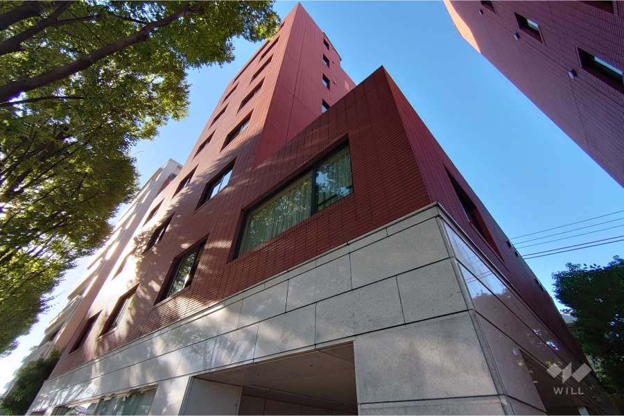 ペアシティ代々木大山アネックスウエストの外観（南東側から）