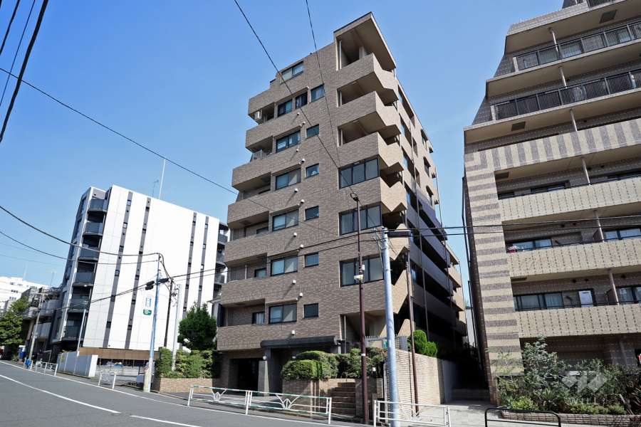 ルーブル恵比寿の外観（北西側から）