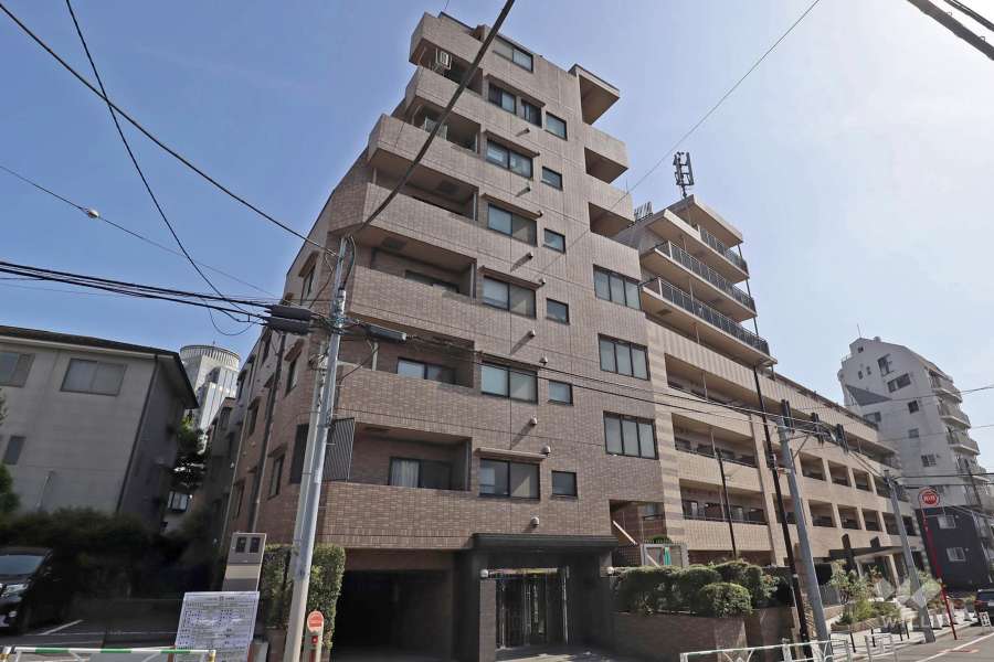 ルーブル恵比寿の外観（北側から）