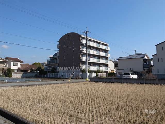 周辺は区画の整った静かな住宅地。田畑がのこり、のどかな雰囲気です。