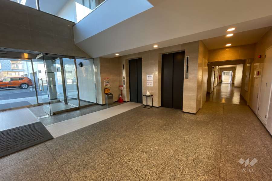 共用のエレベーター