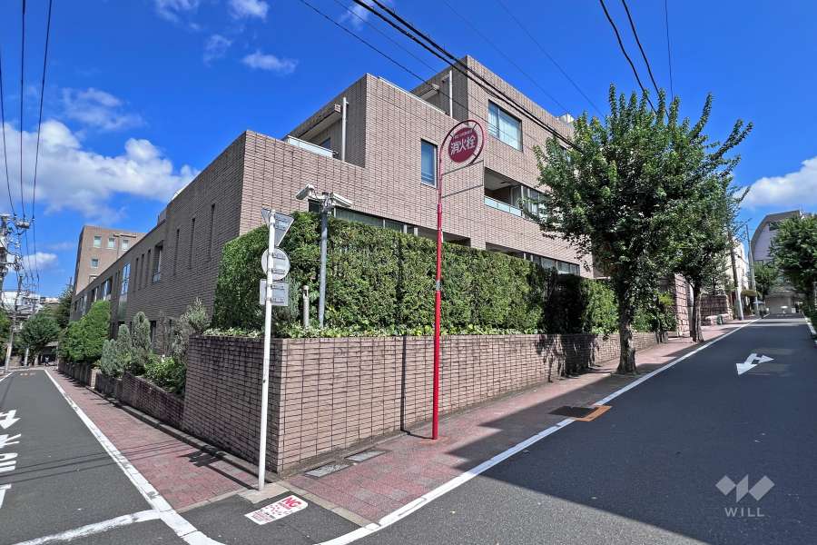 松濤アパートメントの外観（西側から）