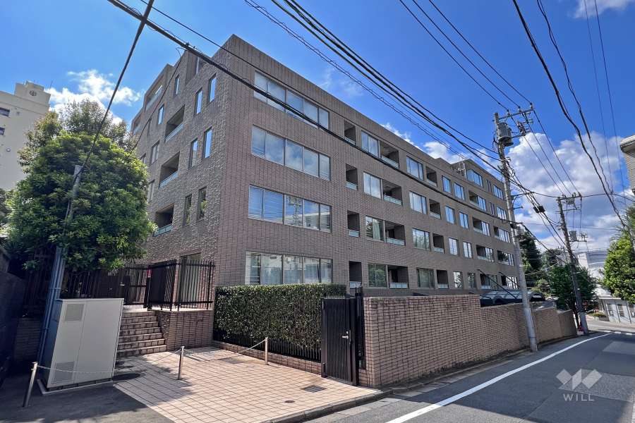 松濤アパートメントの外観（南東側から）