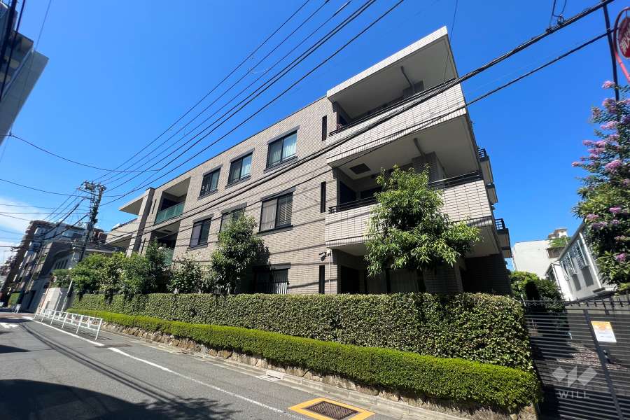 松濤ガーデンの外観（南側から）