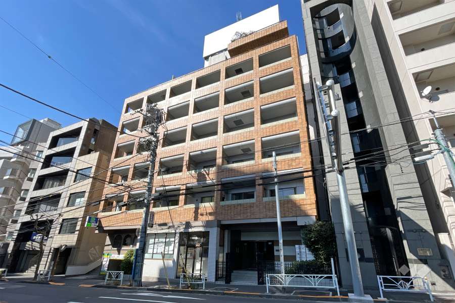 オーベル渋谷の外観（東側から）