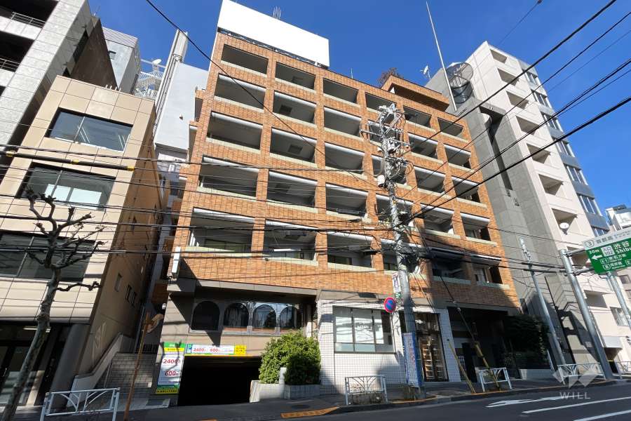 マンションの外観（南東側から）