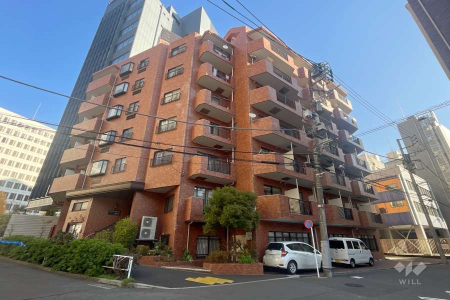 ゾンネンハイム渋谷の外観（南西側から）