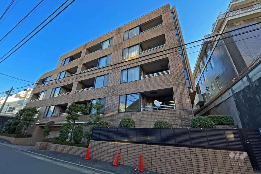 クレマージュ南青山の外観（南西側から）