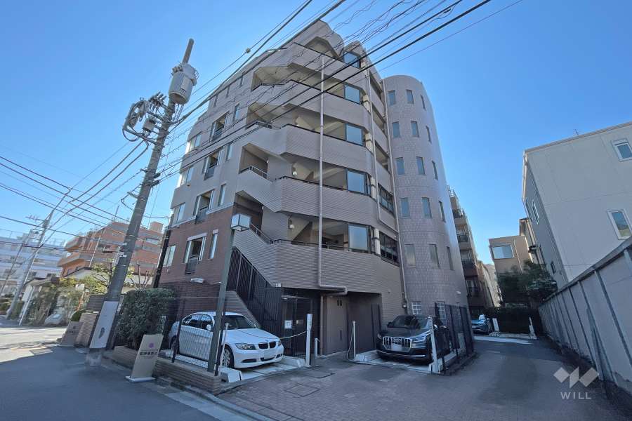 セントラルレジデンス神宮外苑シティハウスの外観(北側から）