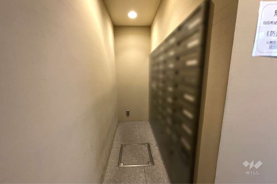 共用ポストと宅配ボックス