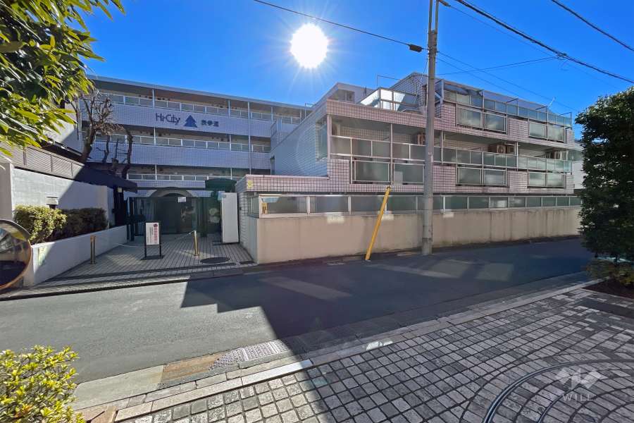 敷地北西側前面道路