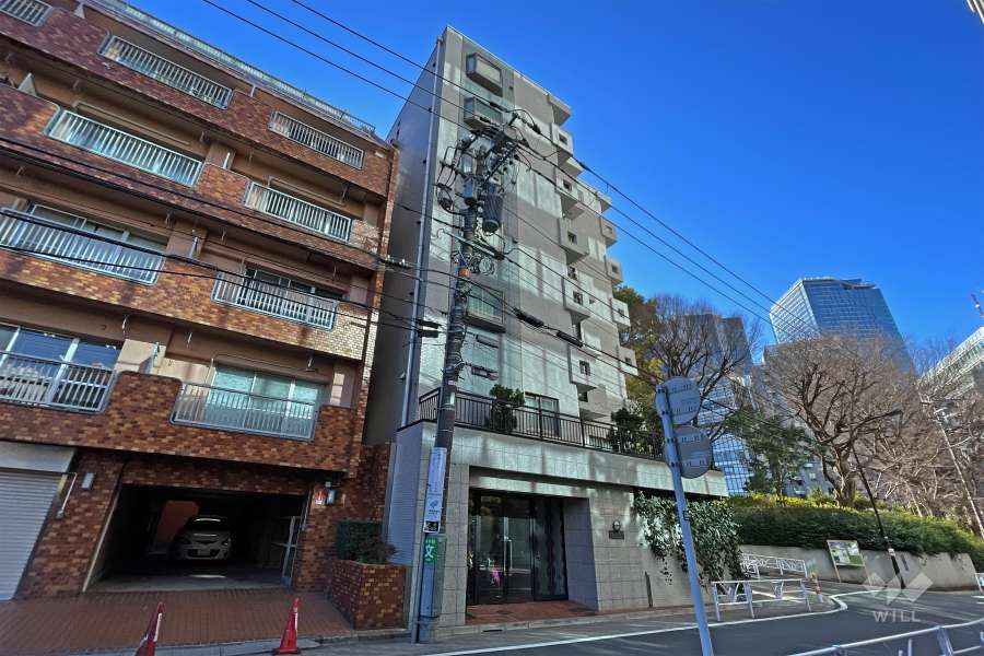 パセオ青山の外観（北西側から）