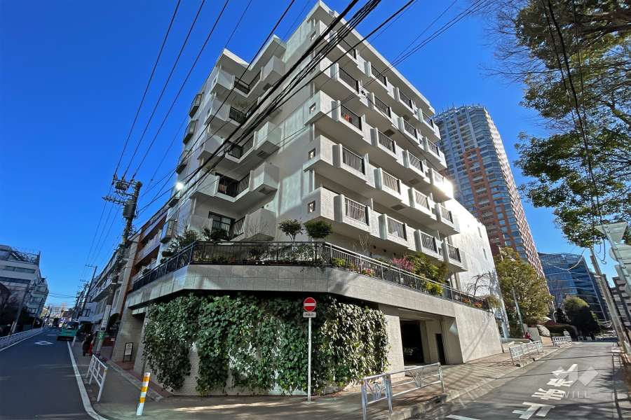 パセオ青山の外観（西側から）