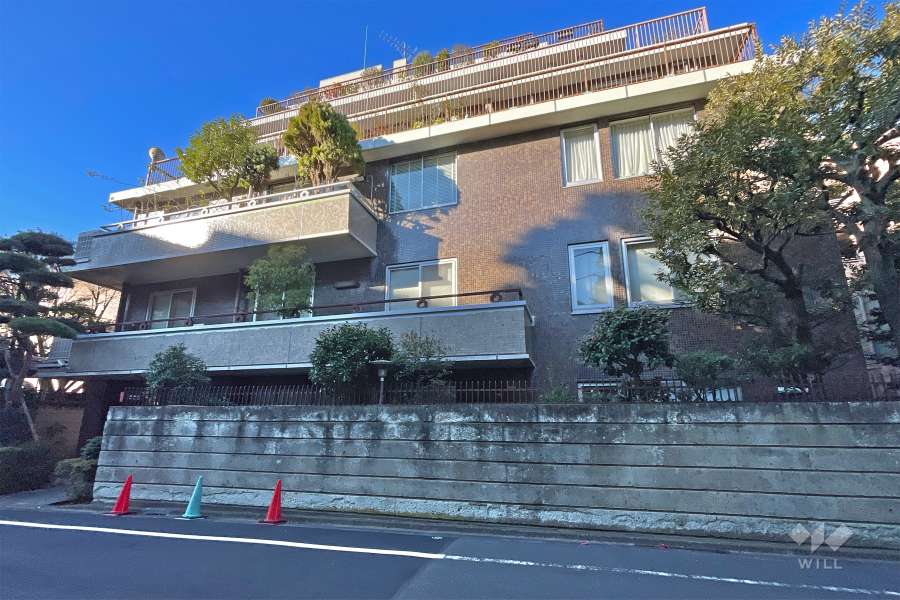 ホーマットグリーンヒルズの外観（北東側から側から）