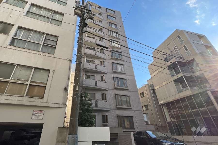 朝日サテライト原宿の外観（北東側から）