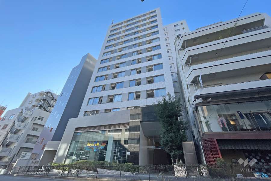 クオリア神南フラッツの外観（北西側から）