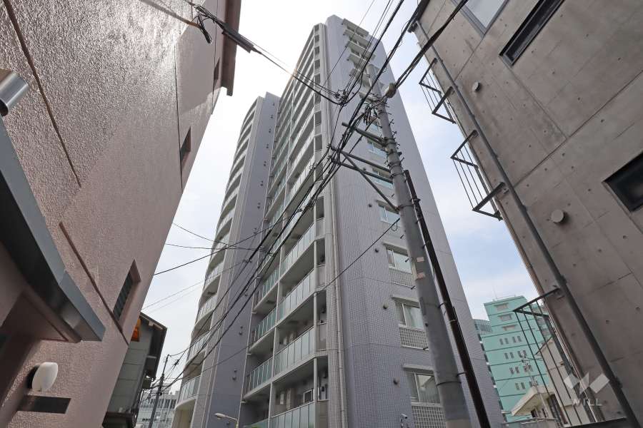 クオリア代々木の外観(北東側から)