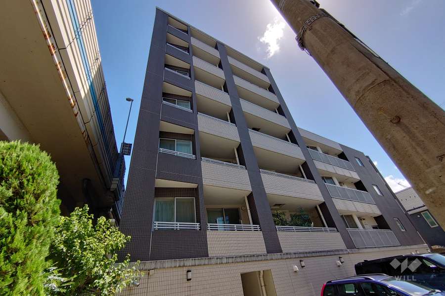 シティハウス代々木参宮橋の外観（北側から）