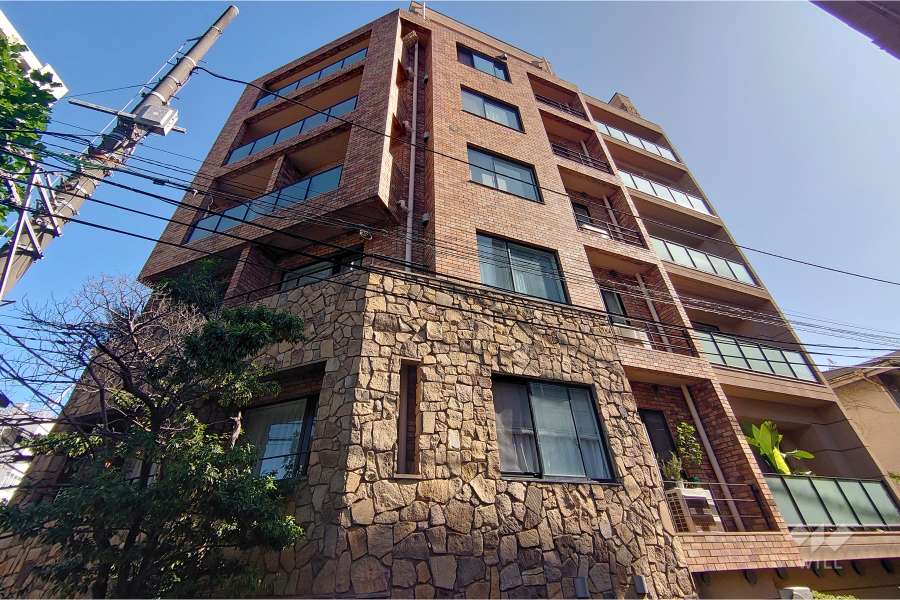 ラシテ代官山２２５の外観（南西側から）