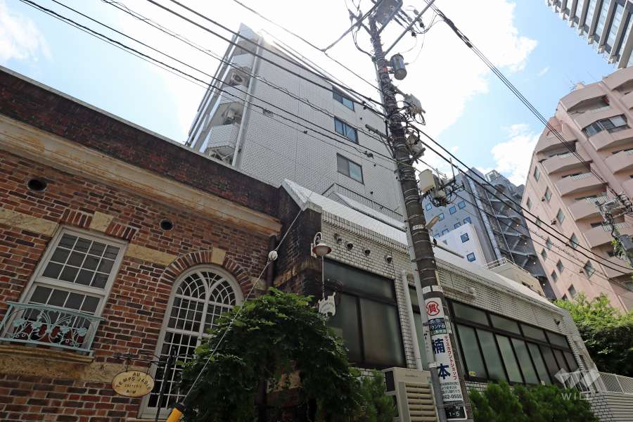 ロイヤルパレス原宿の外観（北東側から）