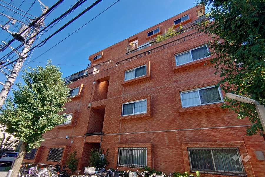 笹塚ダイヤモンドマンションの外観（北西側から）
