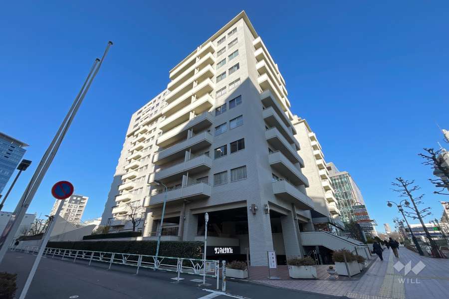 渋谷ホームズの外観(南東側から)