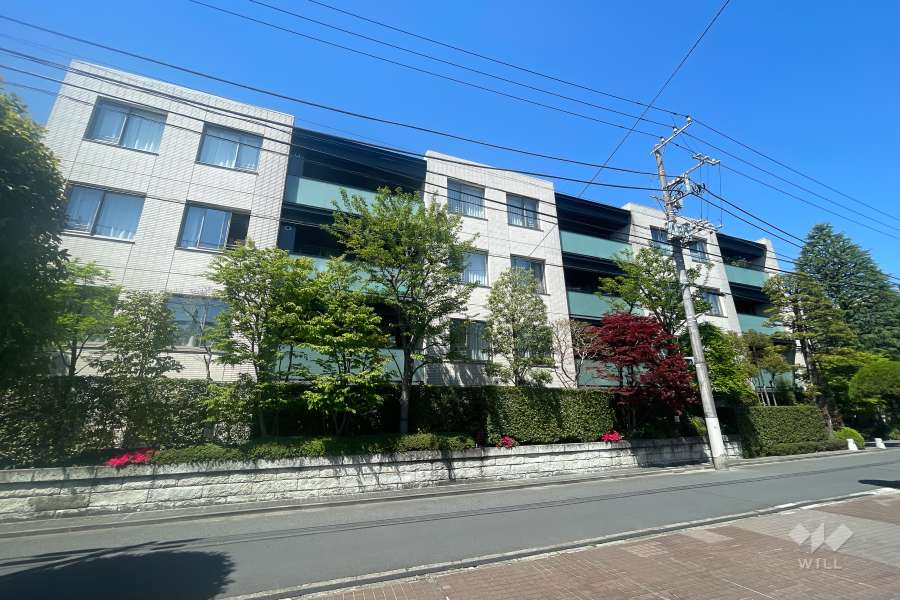 代々木パークハウスプライムヒルズの外観（南東側から）