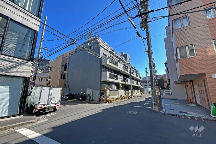 千駄ヶ谷平和マンションの遠景