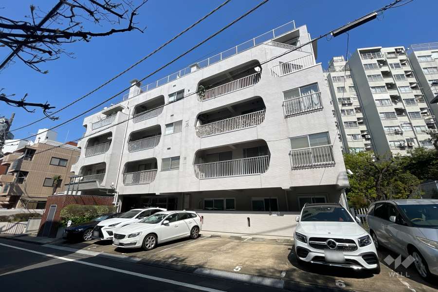 千駄ヶ谷第一スカイハイツの外観（南西側から）