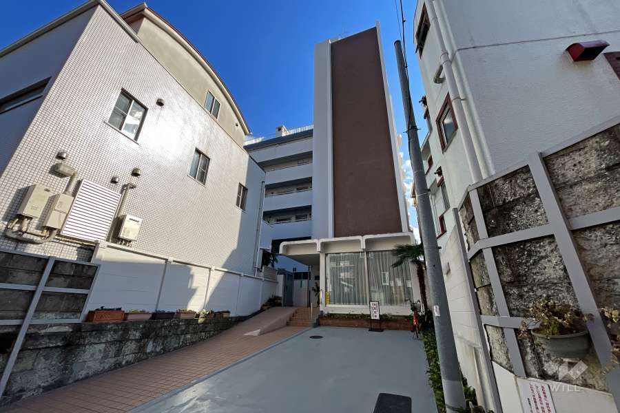 参宮橋コーポラスの外観（北西側から）