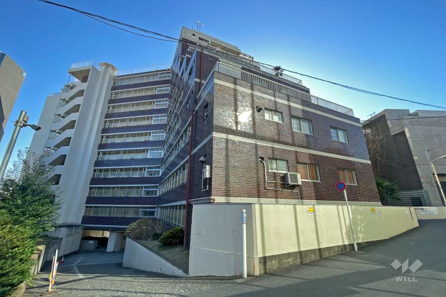 原宿コーポ別館の外観（北西側から）