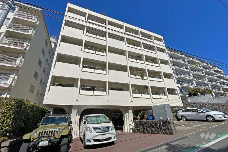 ニュー代々木マンションの外観(南側から)