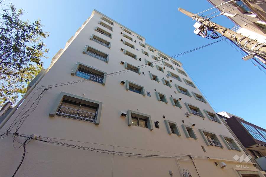 ハイネス恵比寿の外観（南東側から）