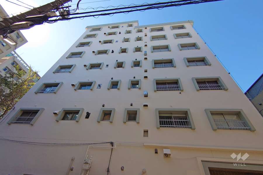 ハイネス恵比寿の外観（東側から）