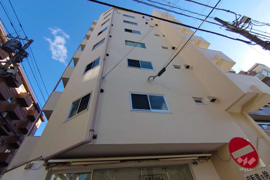 原宿グリーンハイツの外観（北東側から）