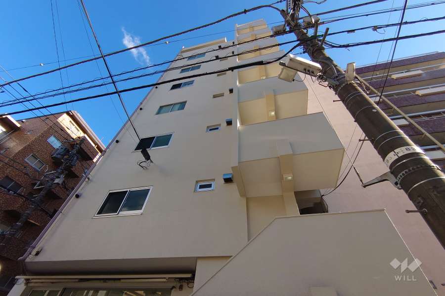 原宿グリーンハイツの外観（北西側から）