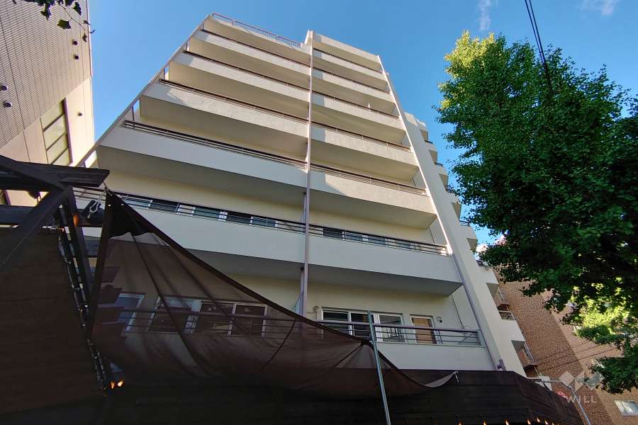 原宿グリーンハイツの外観（南西側から）