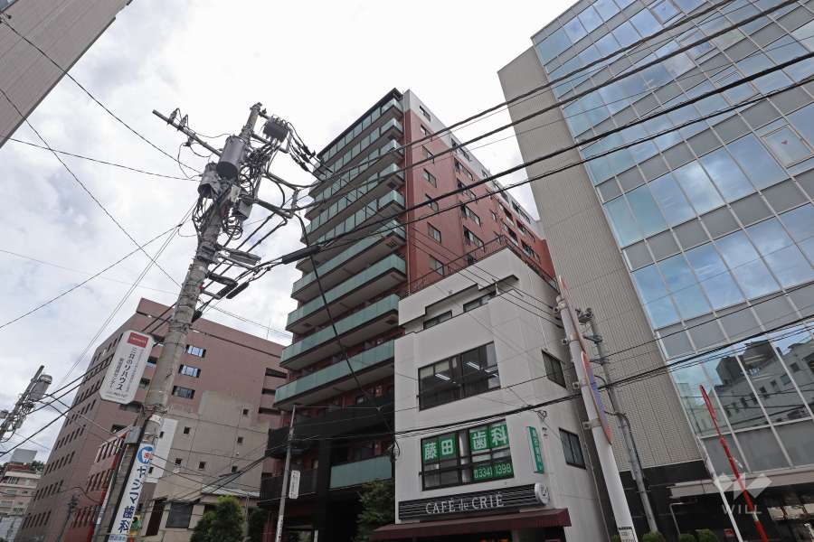 グランスイート代々木の外観（北西側から）