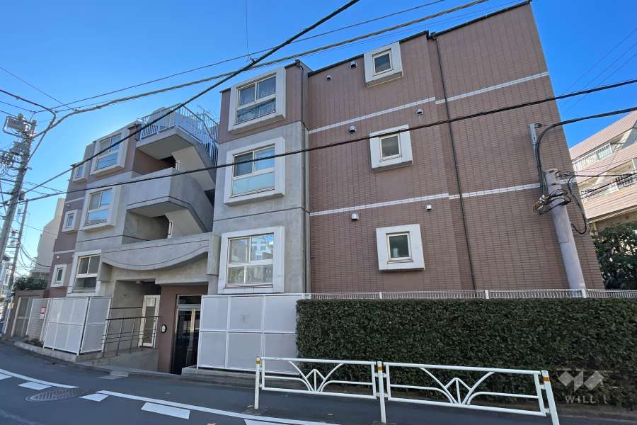 マンションの外観（北西側から）