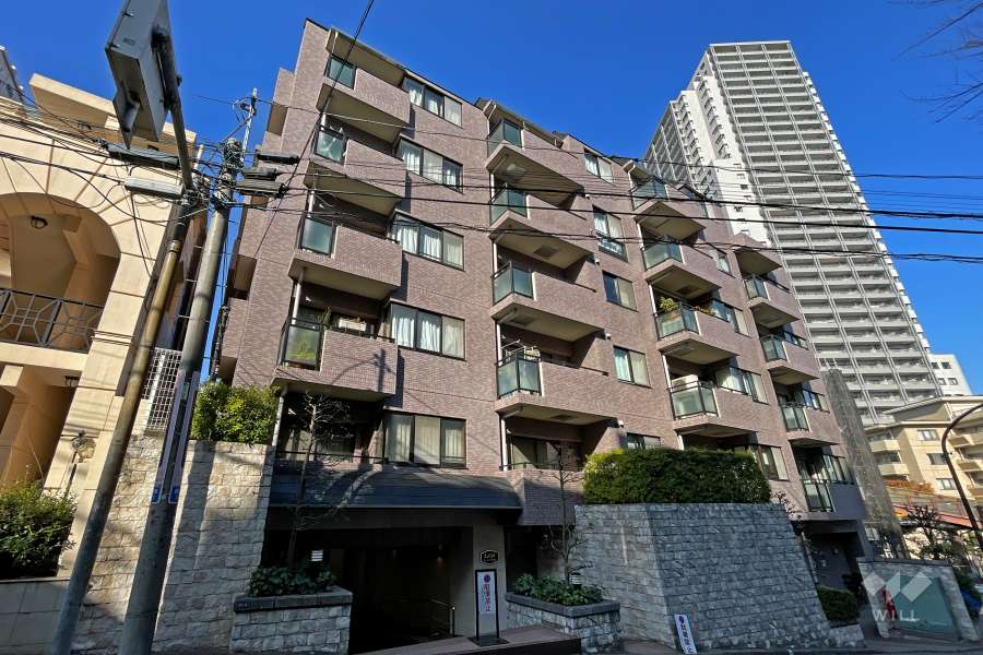 ルシェール代官山の外観（南東側から）